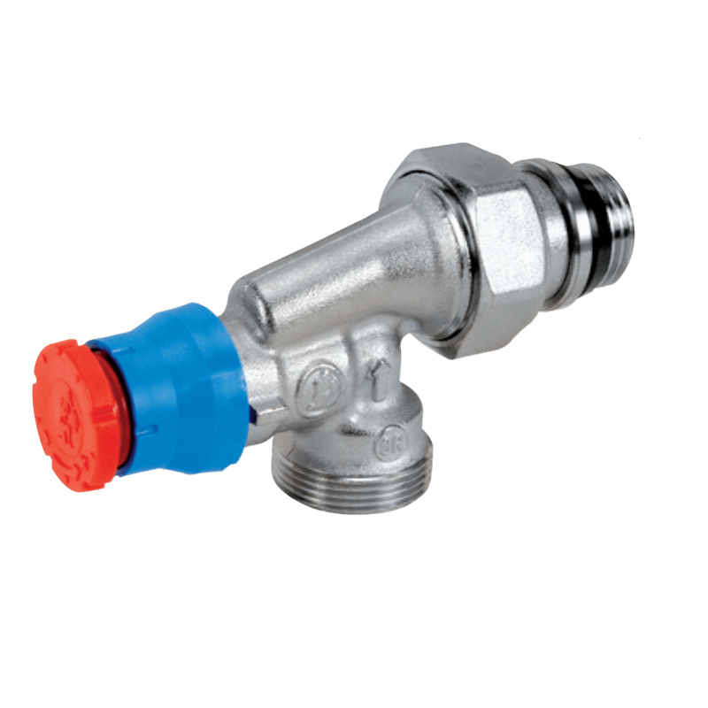 Комплект радиаторый угловой осевой 1/2\" Giacomini R470F купить в Минске ...